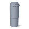 MAGIC - THOTH L Diaper Pail | Odorless & Telescopic | 2nd Life Concept: Converts to Potty Trainer, Kitchen Waste Bin, or Toilet Lid | Free Roll of 15 Bags - Pigeon Blue