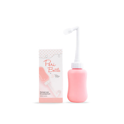 Partum Panties - Peri Bottle – 300ml Upside-Down Portable Bidet for Postpartum Hygiene – Angled Nozzle, BPA-Free, Leak-Proof Design – Essential for New Moms