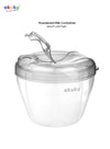 4-Compartment Powdered Milk Dispenser | Baby Formula Storage Box | Airtight Rotating Lid | Travel-Friendly | Holds 32 Scoops | BPA-Free | Hygienic & Safe