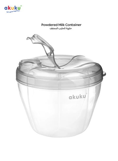 4-Compartment Powdered Milk Dispenser | Baby Formula Storage Box | Airtight Rotating Lid | Travel-Friendly | Holds 32 Scoops | BPA-Free | Hygienic & Safe