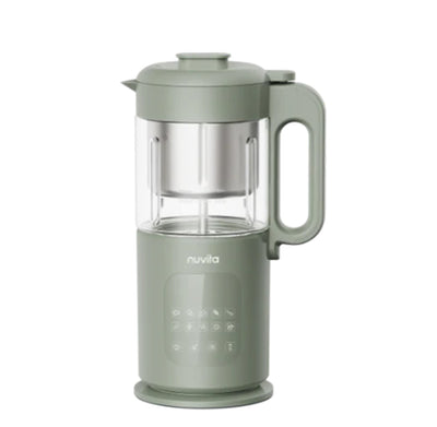 7-in-1 Magic Pappa Baby Food Maker | Multifunctional Steaming, Blending & Chopping | 3 Blades for Custom Textures | Dual Glass & Steel Containers | Easy-to-Clean | Programmable Timer