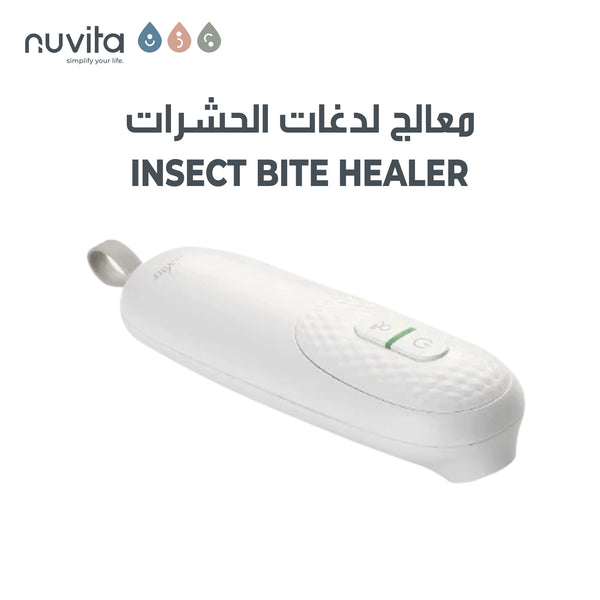 Bye Bite Insect Bite Healer | 3-Second Itch Relief | Heat Therapy for Swelling & Discomfort | Suitable for Sensitive Skin | Safe for Pregnancy & Children 24+ Months | Portable & Battery-Operated