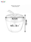 4-Compartment Powdered Milk Dispenser | Baby Formula Storage Box | Airtight Rotating Lid | Travel-Friendly | Holds 32 Scoops | BPA-Free | Hygienic & Safe