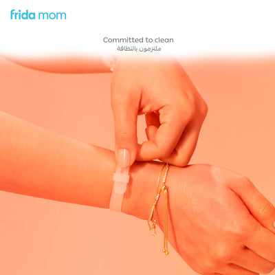 Frida Mom Nausea Bands for Morning Sickness Relief, 24/7 Support Through Pressure Point Therapy, Includes 2 Bands and Storage Case