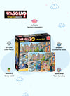 Wasgij Original 45 - Moving Day Puzzle | 1000 Pieces | Unique Puzzle Concept | Fun & Challenging | Eco-friendly Materials | Size 68x49 cm | Imagination Puzzle