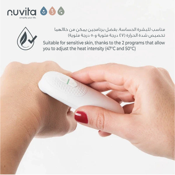 Bye Bite Insect Bite Healer | 3-Second Itch Relief | Heat Therapy for Swelling & Discomfort | Suitable for Sensitive Skin | Safe for Pregnancy & Children 24+ Months | Portable & Battery-Operated