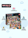 Wasgij Mystery 26 - Date Night Puzzle | 1000 Pieces | Unique Puzzle Concept | Fun & Creative Challenge | Eco-Friendly Materials | Size 68x49 cm