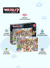 Wasgij Mystery 20 - Mountain Mayhem Puzzle | 1000 Pieces | Imagination Challenge | Unique Puzzle Concept | Eco-Friendly Materials | Size 68x49 cm
