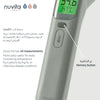 Digital Forehead & Ear Thermometer | Accurate Temperature in 1 Second | 4 Measurement Modes | LCD Display with Fever Alarm | Stores Last 40 Readings | Safe & Reliable