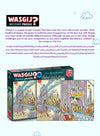 Wasgij Retro Mystery 8 - The Final Hurdle Puzzle | 1000 Pieces | Unique Puzzle Concept | Fun Imagination Challenge | Eco-Friendly Materials | Size 68x49 cm