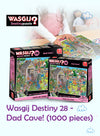 Wasgij Destiny 28 - Dad Cave Puzzle | 1000 Pieces | Fun & Challenging | Imagination Puzzle | Eco-Friendly Materials | Size 68x49 cm | Unique Puzzle Concept