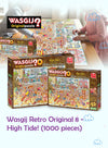 Wasgij Retro Original 8 - High Tide Puzzle | 1000 Pieces | Unique Puzzle Concept | Fun & Challenging | Eco-friendly Materials | Size 68x49 cm
