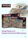 Wasgij Destiny 26 - Organic Overload Puzzle | 1000 Pieces | Unique Puzzle Concept | Fun & Challenging | Eco-Friendly Materials | Size 68x49 cm