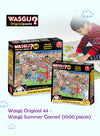 Wasgij Original 44 - Summer Games Puzzle | 1000 Pieces | Fun and Challenging | Unique Puzzle Concept | Eco-friendly Materials | Size 68x49 cm