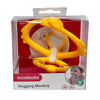Mombella Hugging Monkey Teether Toy for Babies 5+ Months – BPA-Free, Soft Silicone, Safe & Fun Design for Teething Relief, Easy-Grip, Ideal Gift - Yellow
