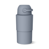 MAGIC - HEKA L Diaper Pail | Odorless &amp; Telescopic | 45 Diaper Capacity | 2nd Life Concept: Converts to Potty Trainer, Kitchen Waste Bin, or Toilet Lid | Free Roll of 15 Bags - Pigeon Blue