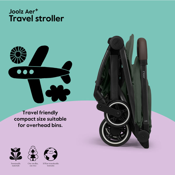 Joolz AER+ Lightweight Compact Travel Stroller Portable One