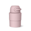 MAGIC - HEKA M Diaper Pail | Odorless &amp; Telescopic | 35 Diaper Capacity | 2nd Life Concept: Converts to Potty Trainer, Kitchen Waste Bin, or Toilet Lid | Free Roll of 15 Bags - Blush Pink
