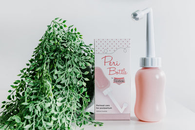 Partum Panties - Peri Bottle – 300ml Upside-Down Portable Bidet for Postpartum Hygiene – Angled Nozzle, BPA-Free, Leak-Proof Design – Essential for New Moms